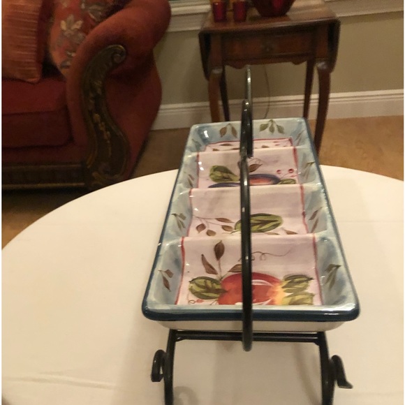 Black Forest Divided Tray Fruits Theme - Picture 2 of 8